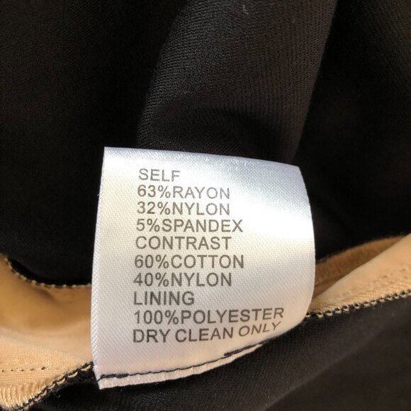 TADASHI SHOJI Women's Black Dress size XS Formal Party Cocktail Evening Wedding - Picture 14 of 16